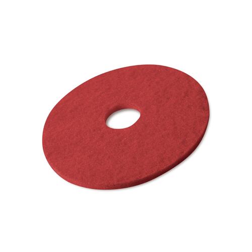 Poly-pad rood 10", 255 x 22 mm Duom. Esprit, Intense en Impulse 50, Duom. C50 E/EM/B/BM/BA/BMA, Duom. 500 B/BM/BS, Ecobot 75P en 75S product foto Front View L