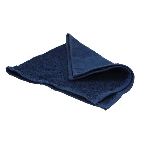 Handdoek Badstof 50 x 30 cm, blauw product foto Front View L