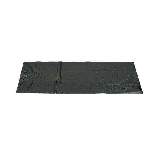 Plastic zak HDPE 30 x 41 cm, 18µ, zwart, 8 l product foto Front View L