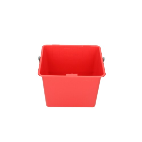 Emmer 6 l, rood product foto Front View L