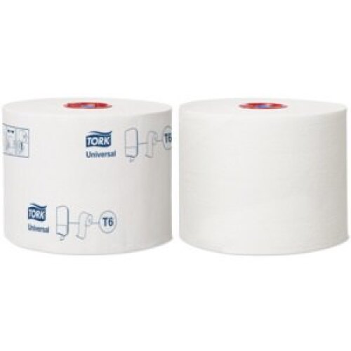 Tork Universal Toiletpapier Mid-size rol (T6) product foto Front View L
