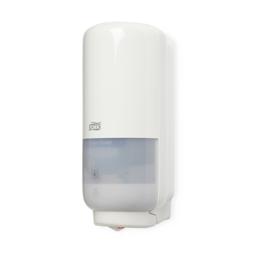 Tork Dispenser Foam Soap Touch Free White (S4) product foto Front View L