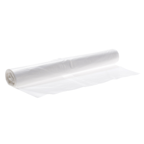 Plastic zak HDPE 58 x 100 cm 18 µ, transparant, 70 l product foto Front View L