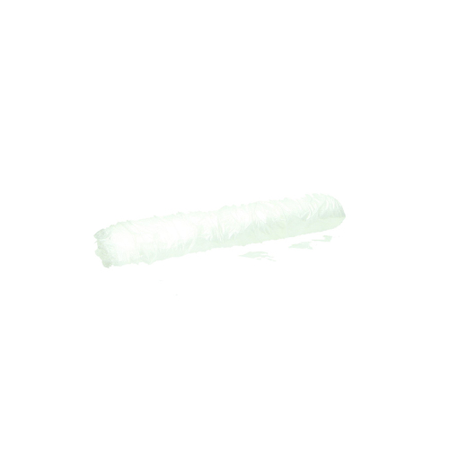 Plastic zak HDPE 50 x 55 cm, 7µ, transparant, 20 l product foto Front View L