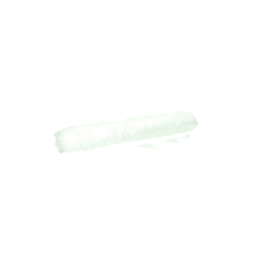 Plastic zak HDPE 50 x 55 cm, 7µ, transparant, 20 l product foto Front View L