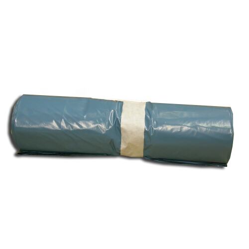Plastic zak LDPE 115 x 140 cm, 60µ, blauw, 188 l product foto Front View L