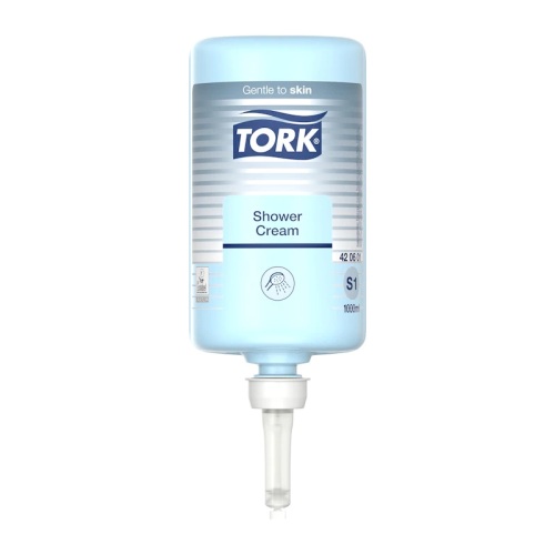 Tork Premium Shower Cream (S1 EU ECO) 6 x 1l product foto Front View L