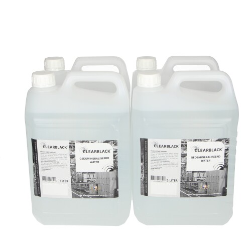 Gedemineraliseerd water 4 x 5l product foto Front View L