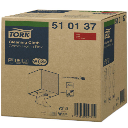 Tork Premium Cleaning Cloth510 Combi Roll product foto Image2 L