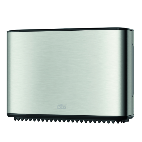 Tork Dispenser Toiletpapier Mini Jumbo Rol RVS (T2) product foto Front View L