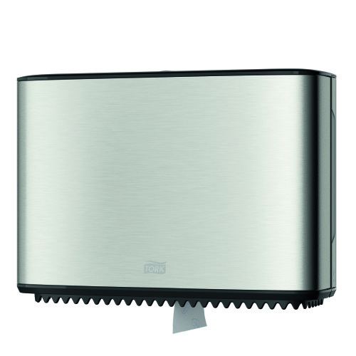 Tork Dispenser Toiletpapier Mini Jumbo Rol RVS (T2) product foto Image2 L