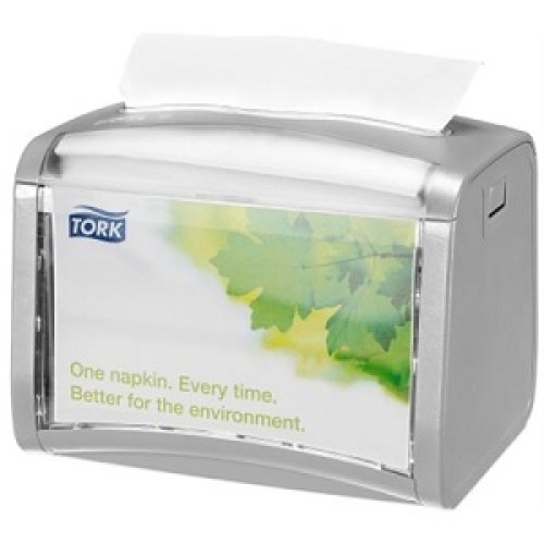 Tork Xpress Napkin Dispenser Light Grey (N4) - bruikleen product foto Front View L