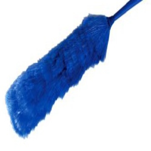 Poly Duster blauw 48 cm product foto Front View L