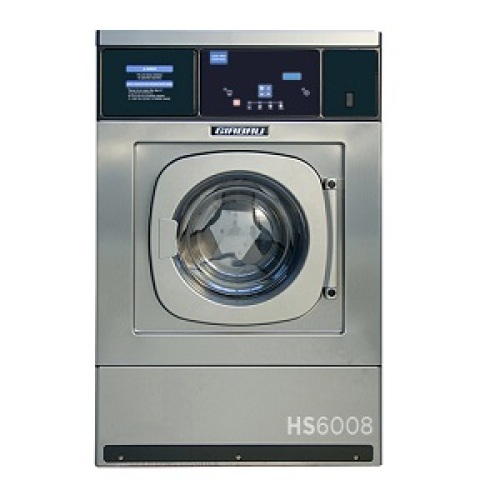 Girbau wasmachine HS6008 Logi Pro - klep - 8 KG product foto Front View L