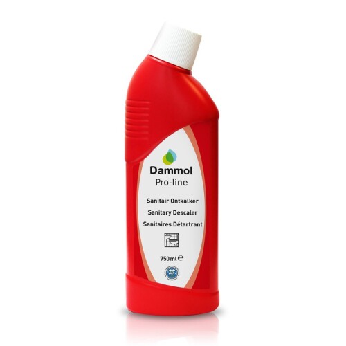 Dammol Pro-line Sanitair Ontkalker 6x750ml product foto Front View L