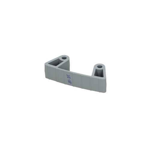 Rubber steelklem Triple-T 25 - 35 mm t.b.v. rail product foto Front View L