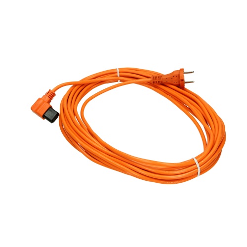 Aansluitsnoer 12 m oranje Monovac 6/9 en 6/11 Plus, Durovac, Monovac Comfort, Monovac Comfort Touch 'n' Clean, Portavac Comfort product foto Front View L