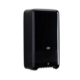 Tork Dispenser Toiletpapier Twin Mid-size Rol Auto Swift Zwart (T6) product foto
