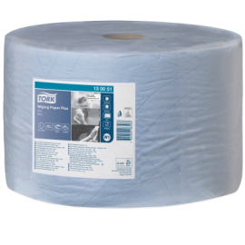 Tork Wiping Papier Plus (W1) blauw product foto