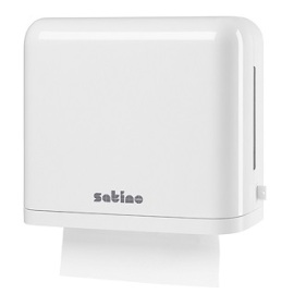 Satino Smart handdoekdispenser wit product foto