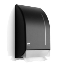 Satino Black Handdoekdispenser - zwart product foto