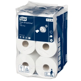 Tork Advanced Toiletpapier SmartOne® Mini rol (T9) product foto