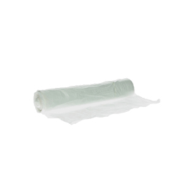 Plastic zak HDPE 44 x 56 cm, 6µ, transparant, 16 l product foto