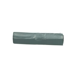 Plastic zak HDPE 50 x 90 cm, 30µ, donkergrijs, 60 l. Doos à 500 stuks. product foto