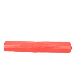 Plastic zak HDPE 70 x 110 cm, 25µ, rood, 120 l product foto