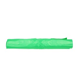 Plastic zak HDPE 70 x 110 cm, 25µ, groen, 120 l product foto