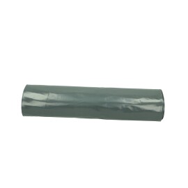 Plastic zak LDPE 70 x 110 cm, 50µ, donker grijs, 120 l product foto