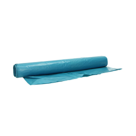 Plastic zak LDPE 90 x 110 cm, 60µ, blauw, 148 l product foto