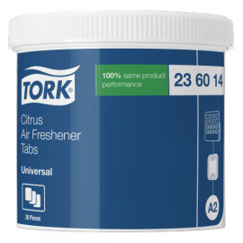 Tork Universal Airfreshener Disc Lemon (A2) 4 x 20 stuks product foto