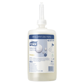 Tork Premium Soap Liquid Extra Mild Non-Perfumed (S1 EU ECO)  6 x 1l product foto