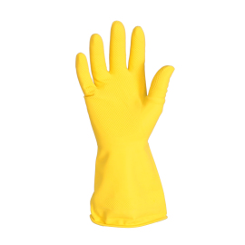 Huishoudhandschoen latex, maat XL, geel product foto