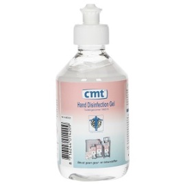 CMT Handdesinfectiegel in knijpflacon, 12 x 250 ml product foto