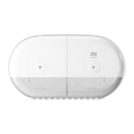 Tork SmartOne® Twin Mini Toiletpapier Dispenser Wit (T9) product foto