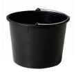 Emmer plastic, 12 l, zwart product foto