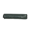 Plastic zak LDPE 45 x 50 cm, 25µ, zwart, 16 l. Doos à 1000 stuks. product foto Front View S