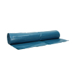 Plastic zak LDPE 80 x 110 cm, 60µ, blauw, 130 l product foto