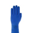 Huishoudhandschoen latex, maat S, blauw - 12 paar product foto