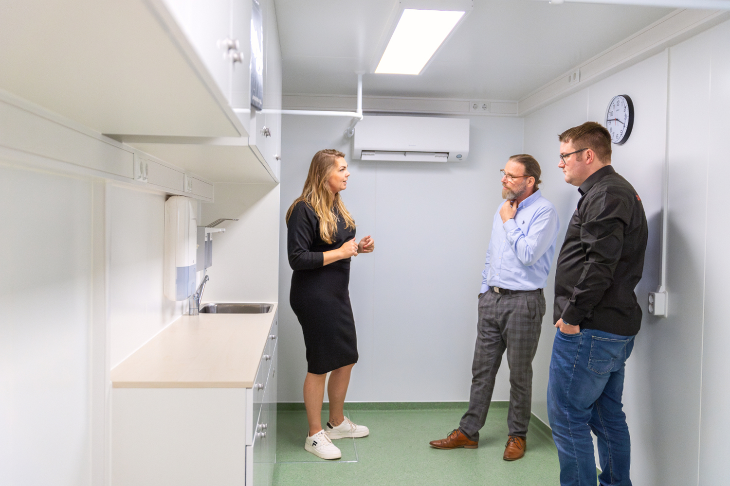 Hospitainer Alpheios Sanne laat noodcontainer zien